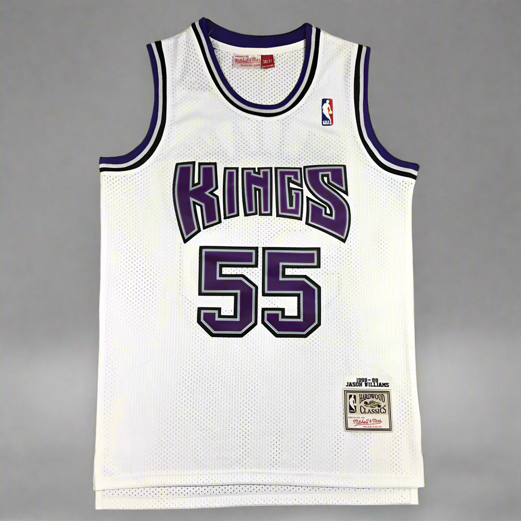 Sacramento #55 Williams (White/Purp) Classics Jersey