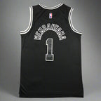 San Antonio #1 Wembanyama Swing Jersey