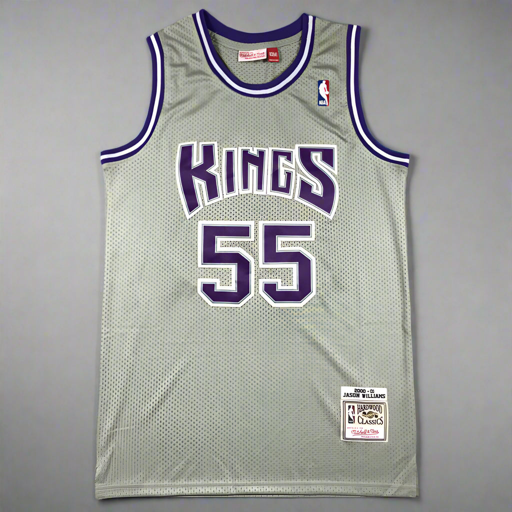Sacramento #55 Williams (Silver/Purp) Classics Jersey