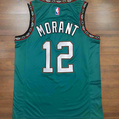 Memphis Grizzlies  #12 Morant (Teal)
