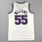 Sacramento #55 Williams (White/Purp) Classics Jersey