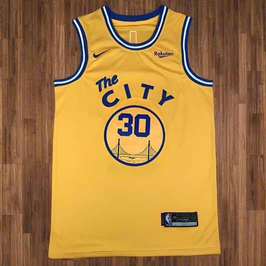 Golden State "The City" #30 Curry Premium Basketball Jersey