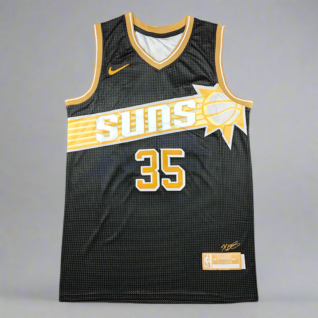 Phoenix #35 Durant Special Edition (Black/Gold) Jersey