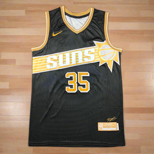 PHOENIX SUNS #35 DURANT SPECIAL EDITION BASKETBALL JERSEY (BLACK/GOLD)