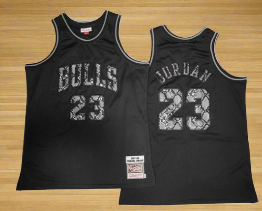 Chicago #23 Special Edition "Snake Skin" M & N Hardwood Classics Basketball Jersey