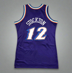 Utah #12 Stockton (Purp/Blue) Classics Jersey