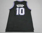 Sacramento #10 Bibby (Black/Purp) Classics Jersey