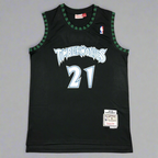 Minnesota #21 Garnett (Black) Classics Jersey