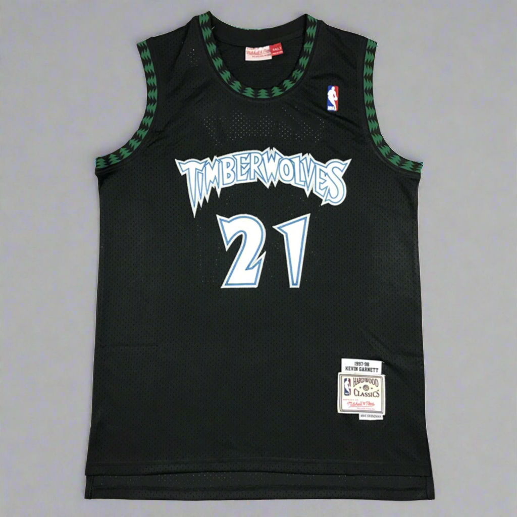 Minnesota #21 Garnett (Black) Classics Jersey