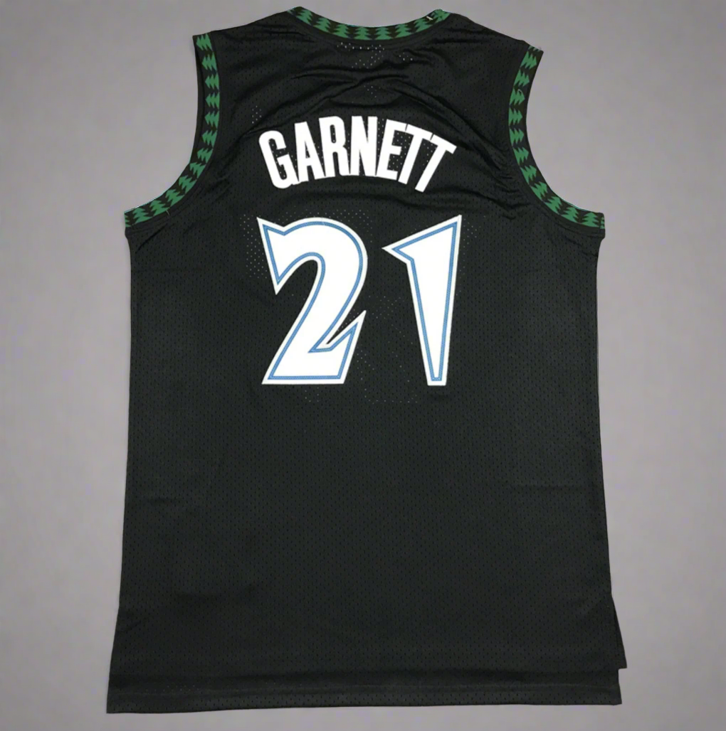 Minnesota #21 Garnett (Black) Classics Jersey