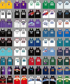 Custom Utah Throwback Style 1998 - 1999 Classics (Black/Burgundy)