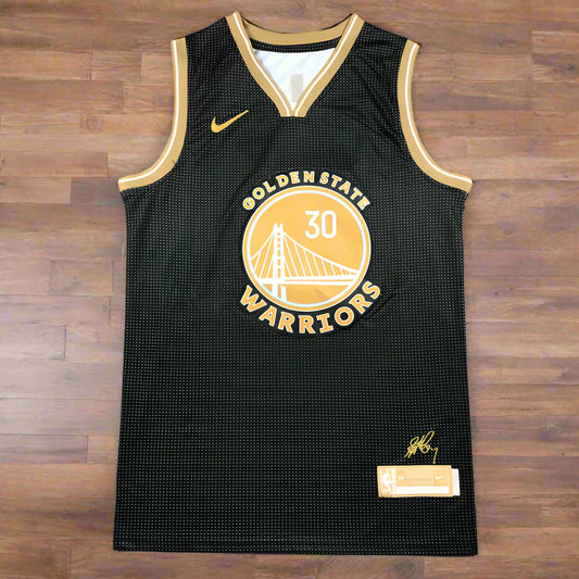 GOLDEN STATE #30 CURRY SPECIAL EDITION PREMIUM QUALITY STITCHED BASKETBALL JERSEY