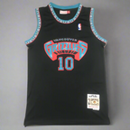 Vancouver Memphis #10 Bibby (Black/Teal) Classics Jersey