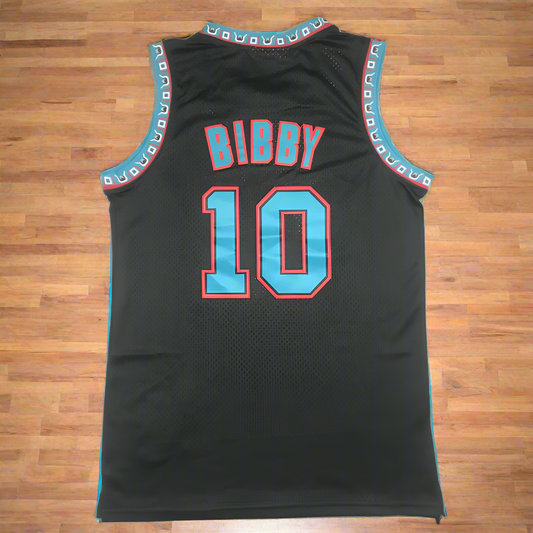 Grizzlies #10 Bibby M & N Hardwood Classics (Black/Teal)