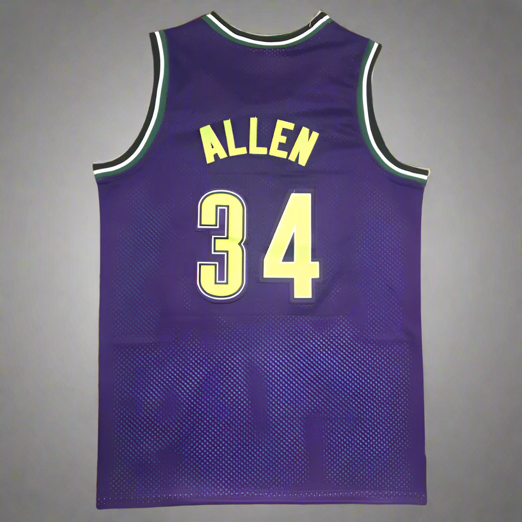 Milwaukee #34 Allen (Purp) Classics Jersey