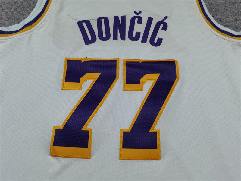 L.A. Lakers #77 Doncic Swingman Jersey