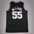Sacramento #55 Williams (Black/Purp) Classics Jersey