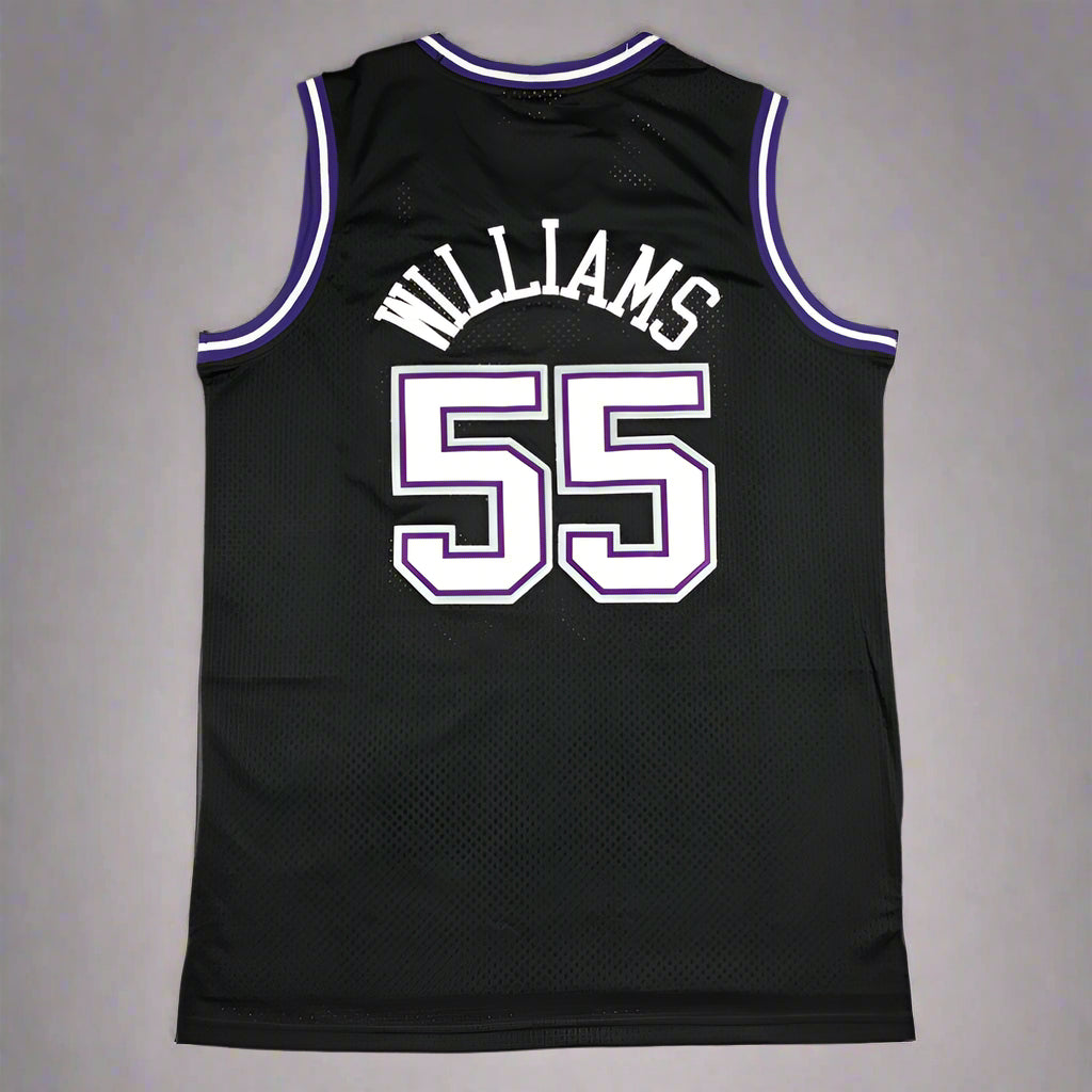 Sacramento #55 Williams (Black/Purp) Classics Jersey
