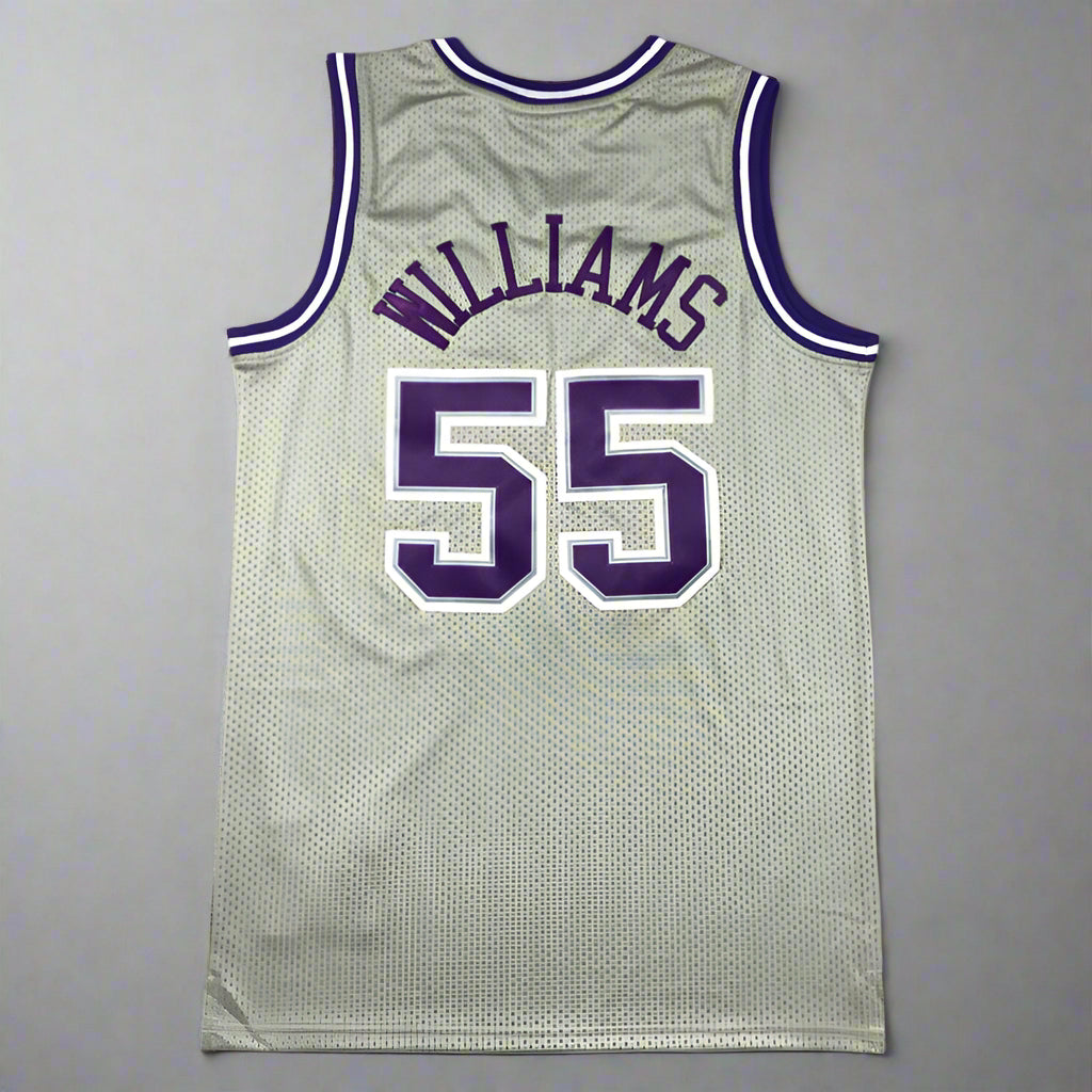 Sacramento #55 Williams (Silver/Purp) Classics Jersey