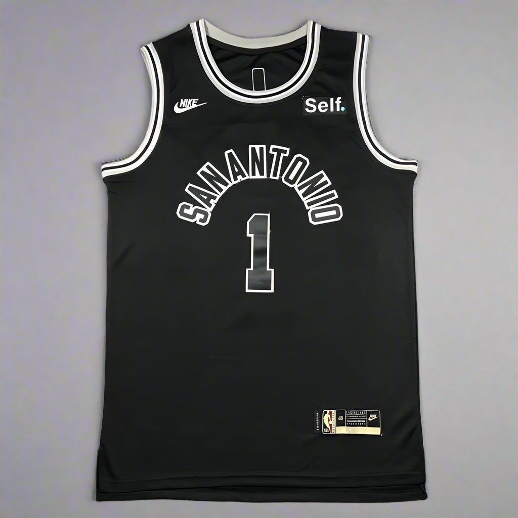 San Antonio #1 Wembanyama Swing Jersey
