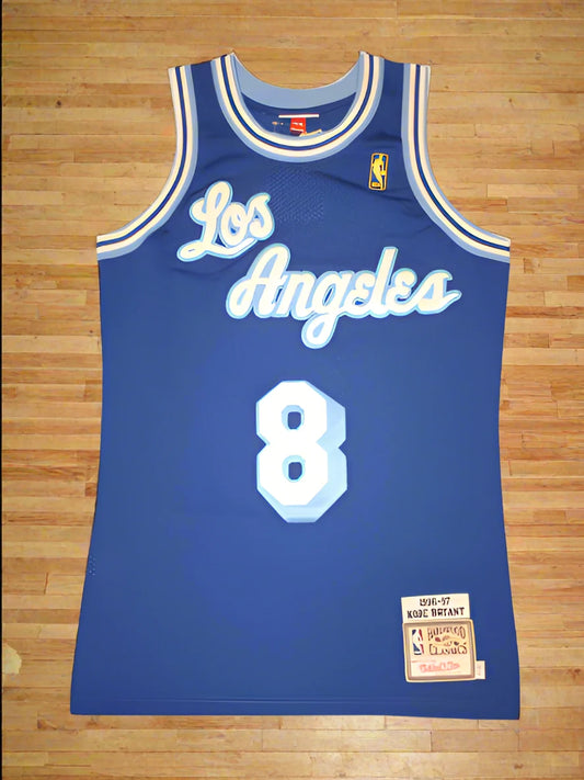 Los Angeles #8 Bryant M & N Hardwood Classics Basketball Jersey
